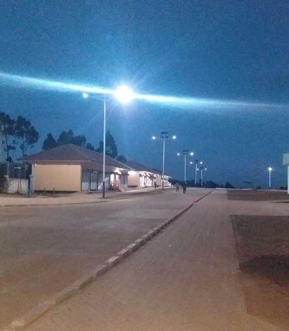 盱眙县非洲科特迪瓦太阳能路灯工程